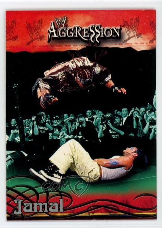 2003 Fleer WWE Aggression Umaga Jamal #16 19zg