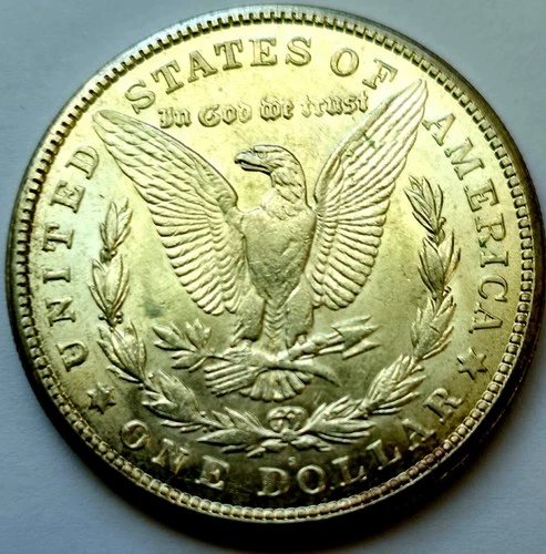1921 S Morgan Silver Dollar AU/BU  Lovely Scarce Better Date