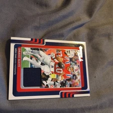 2025 Panini Donruss - Donruss Threads Drake Maye #DTH-DME (MEM)