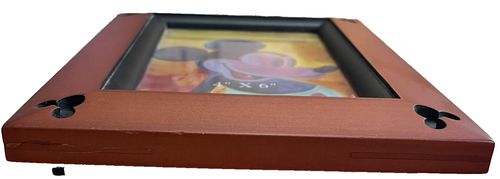 Disney Parks Mickey Mouse Wooden 4" x 6" Picture Frame Mickey Heads On Corners - Picture 9 of 16