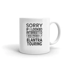 Thinking About Driving My Elantra Touring Tea Coffee Ceramic Mug Office Cup 