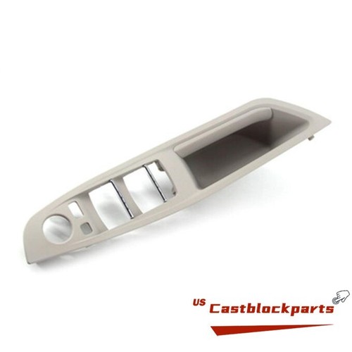 FOR BMW 5 SERIES F10 F11 F18 Driver Door Left Pull Handle Trim Cover Oyster - Picture 3 of 6