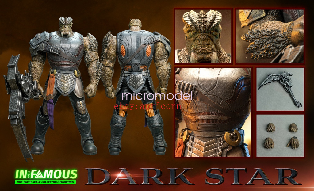 IN-FAMOUS 1/6 Dark Star 未開封新品 IF003 IN-FAMOUS IF003 Dark Star 1/6 Action Figure Model