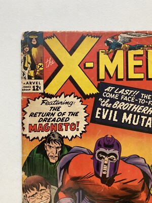 Uncanny X-Men #4 Marvel March 1964, 1st app. of Quicksilver