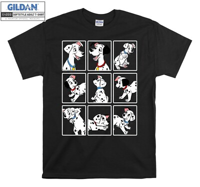 101 Dalmatiner Gruppenboxen 101 Dalmatiner Hoodie Tshirt Herren Damen Unisex AB169
