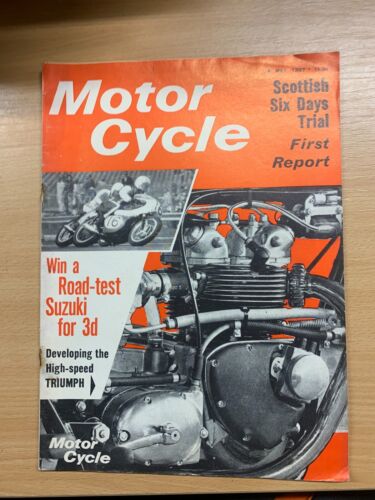 MOTORRAD UK MAGAZIN 4. MAI 1967 - SCHOTTISCHE SECHSTAGE TRIAL (LL)