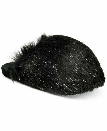 APL INC INTERNATIONAL CONCEPTS Ciabatte da donna in pelliccia FLUFFY NERE 11 12 XL NUOVE CON ETICHETTE