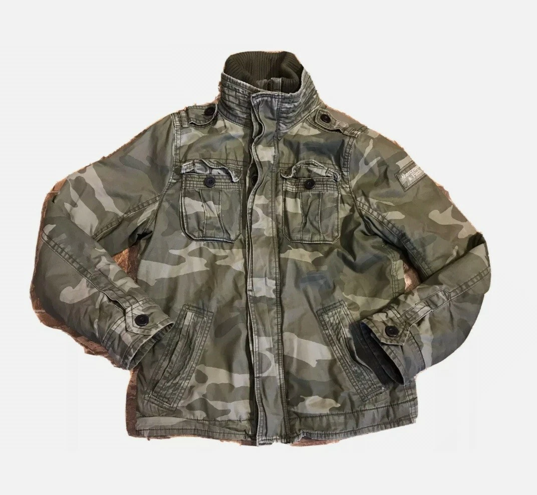 ABERCROMBIE AND FITCH A F CAMO HOFFMAN MOUNTAIN NOONMARK MILITARY