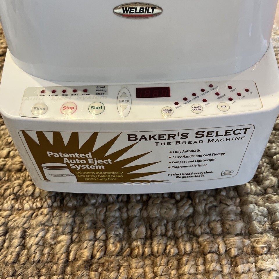 Welbilt ABM6200 Horizontal 12 lb Loaf Bakers Select Bread Machine Auto