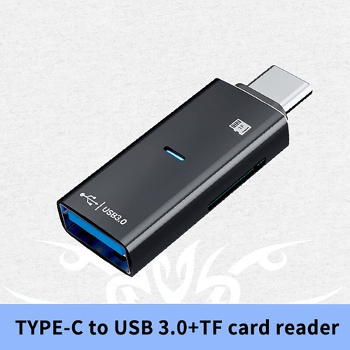Type C To USB Adapter OTG TypeC Male To USB 3.0 Female Converter TF Card Reader - 第 11/18 張圖片