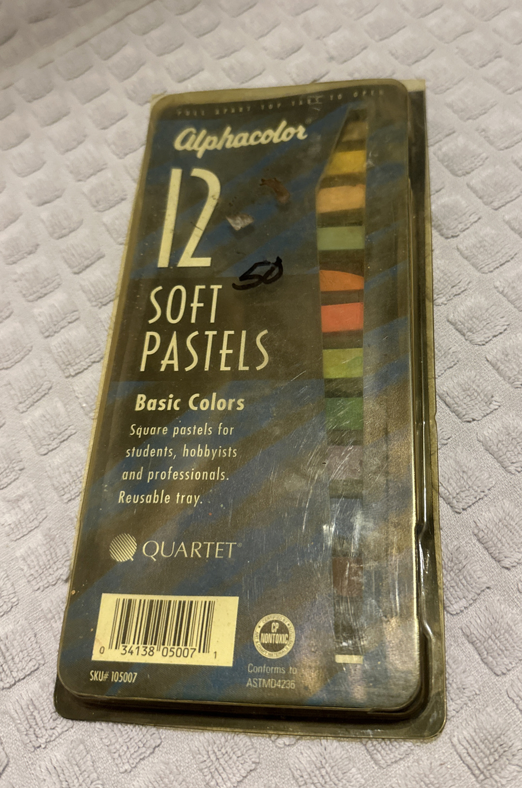 Alphacolor 12 Soft Pastels Basic Colors by Quartet, Vintage eBay