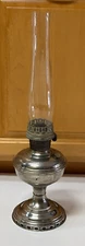 LP12 Aladdin Metal Lamp #11 with Chimney untested