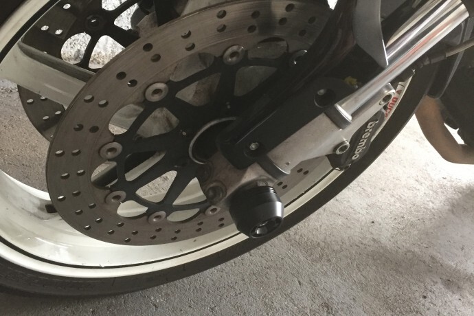 Protection de fourche Ducati Multistrada 1100 évite les rayures - 2