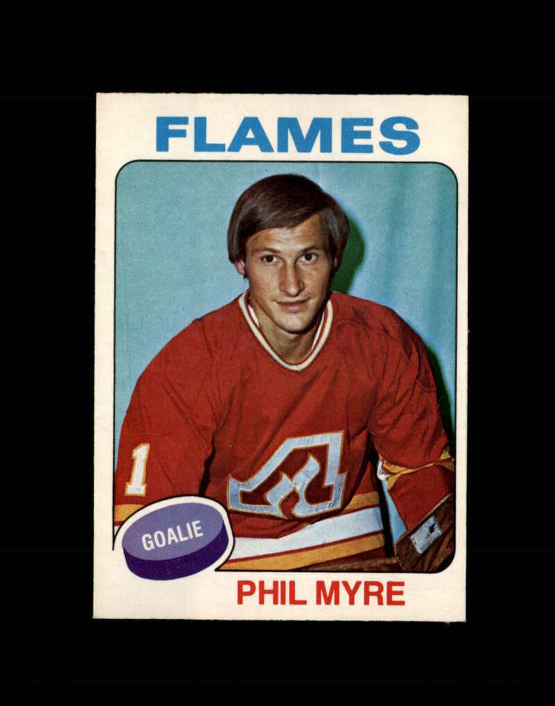 1975 O-Pee-Chee Hockey #308 Phil Myre STARX 8 NM/MT  CS73118