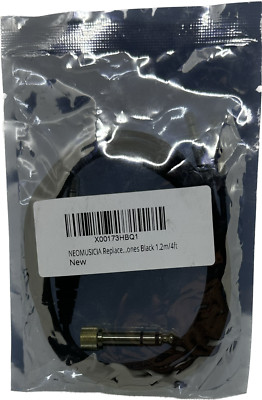 NEW NEOMUSICIA REPLACEMENT CABLE COMPATIBLE WITH HIFIMAN 4FT DUAL 2.5MM MALE NEW