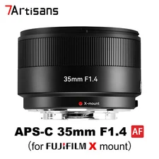 7Artisans AF 35mm F1.4 APS-C Auto Focus Lens for Fujifilm Fuji X Mount Cameras