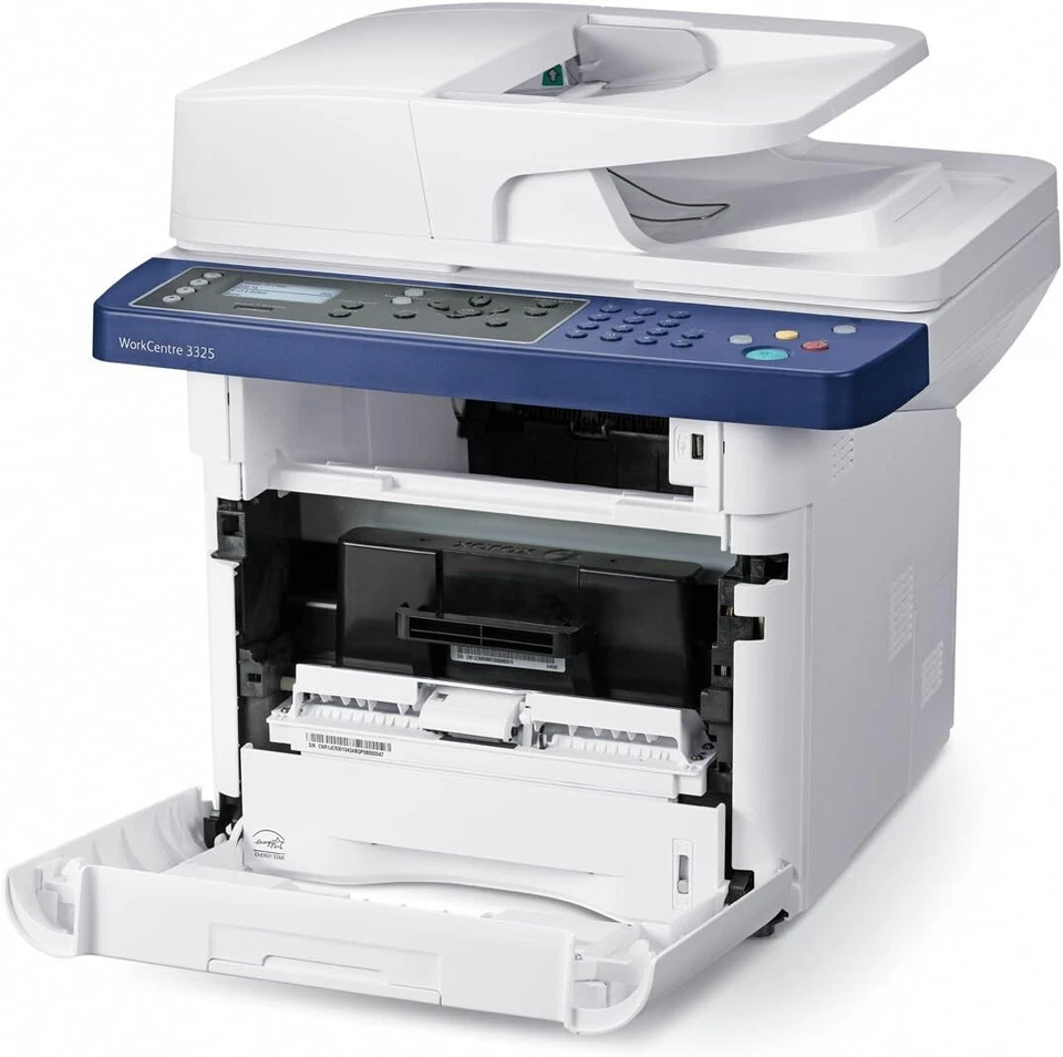 Xerox WorkCentre 3325dni A4 AIO Network Duplex Mono Laser Printer - With Toner - Image 3 of 3