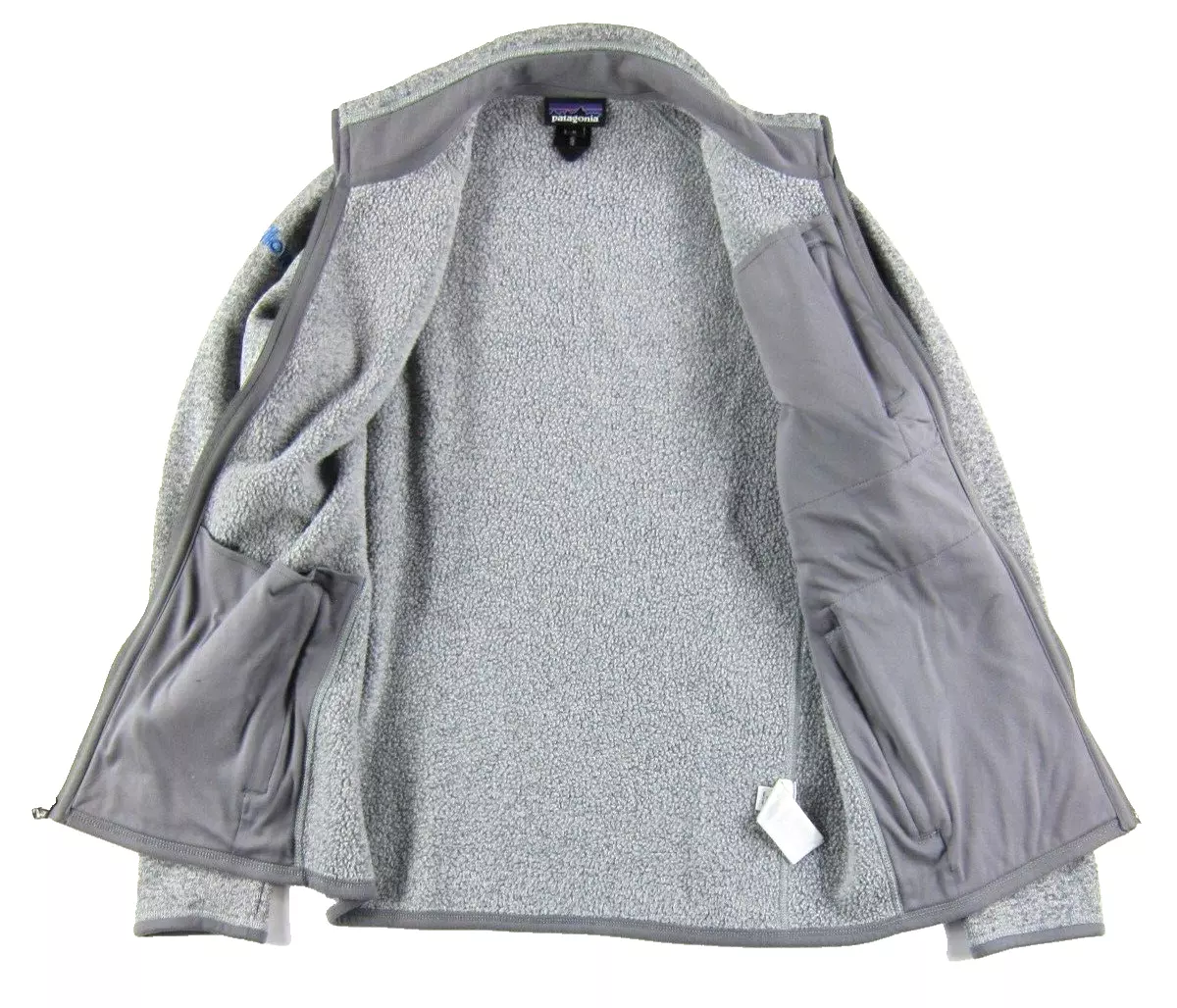 patagonia zillow full zip mock neck better sweater fleece jacket
