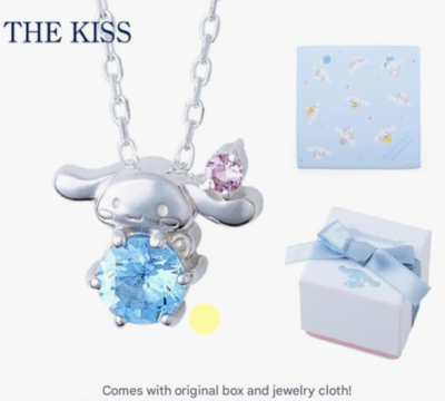 Cinnamoroll Silver Necklace The Kiss GI-CR-SN705NG The Kiss Sanrio