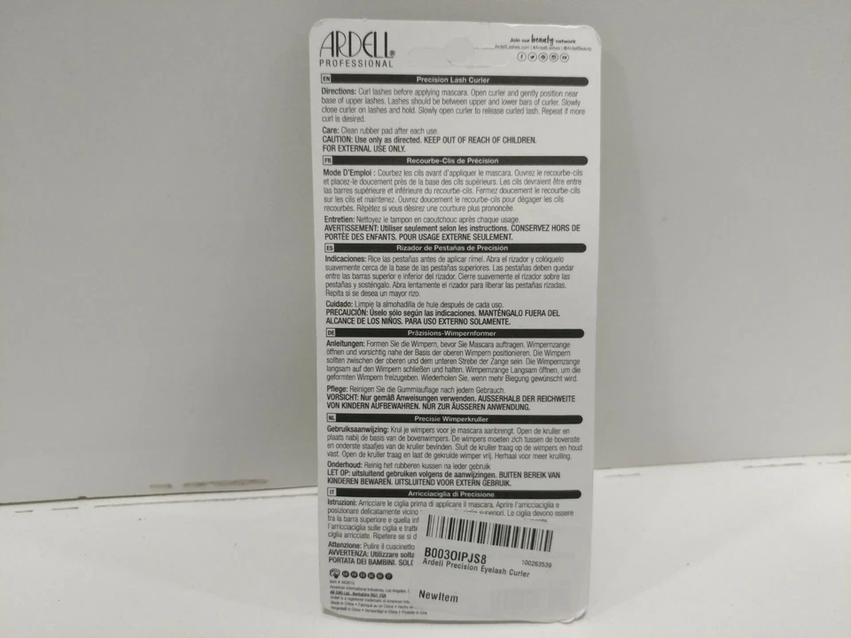 Rizador de pestañas Ardell Precision, paquete de 2 Foto 4 de 4