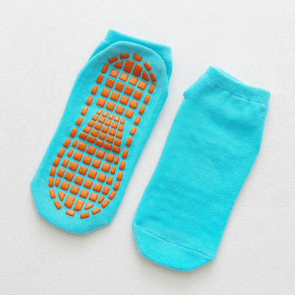 SAOLA 12 Paia Calze Yoga Antiscivolo Genitore Bambino Adulti Erogazione Suola Pavimento