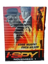 Vinyl Movie Theater Poster Promo I SPY Eddie Murphy Owen Wilson Bus Shelter 