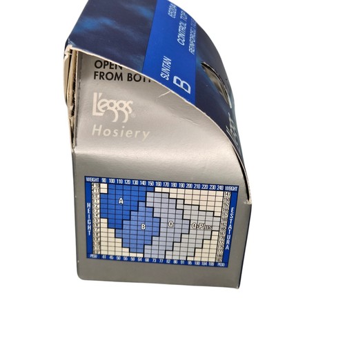 L'eggs Sheer Energy Medium Support Leg Control Top Reinforced Toe Size B Suntan - Picture 4 of 4