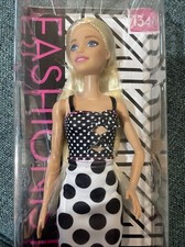 Barbie Doll Fashionistas # 134 Polka Dot Dress Mattel Unopened