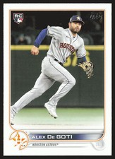 2022 Topps Update #US29 Alex De Goti RC