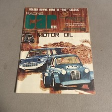 RETRO Racing Car Magazine Motor Garage Mancave Junk 1969 Race Muscle Holden