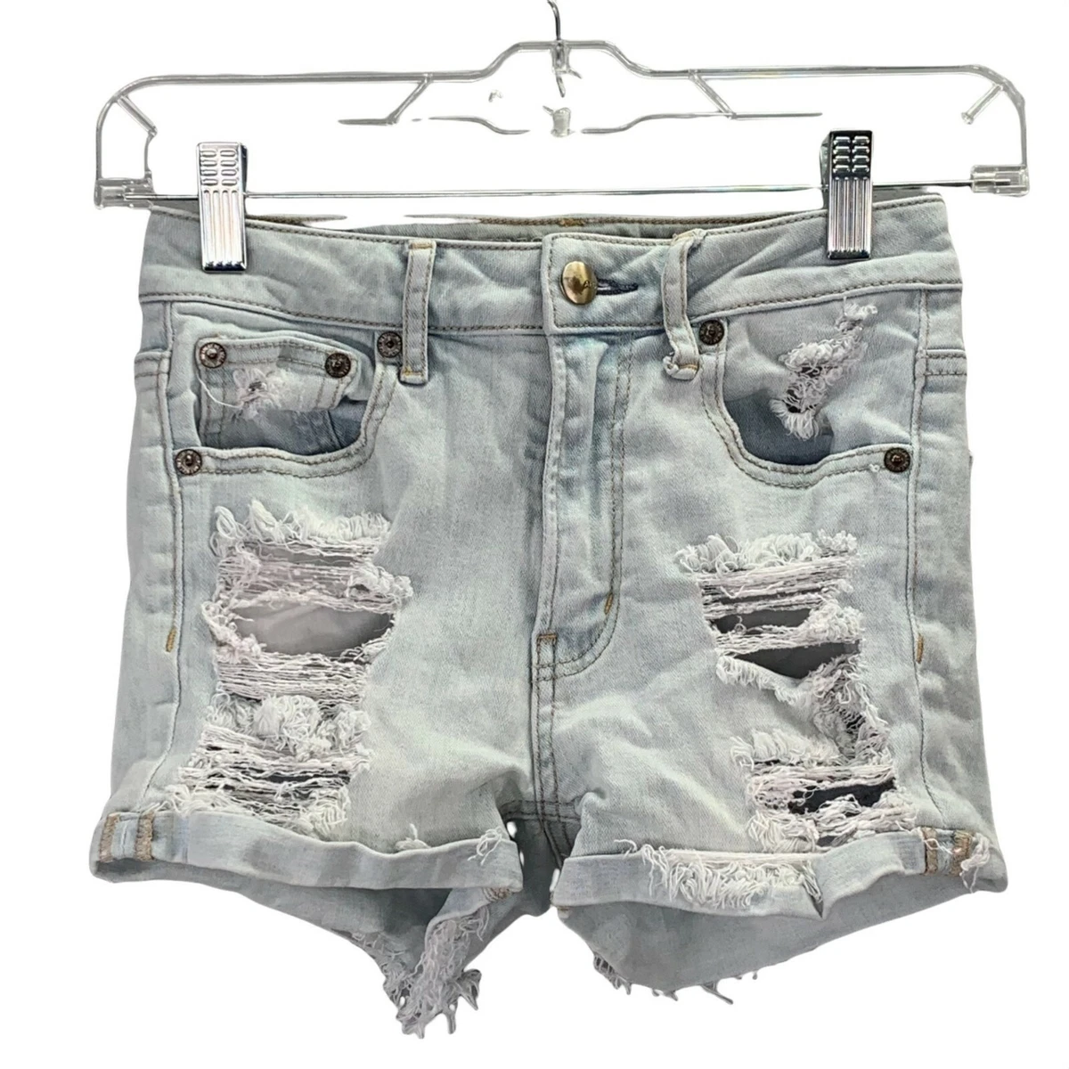 American eagle hotsell destroyed shorts