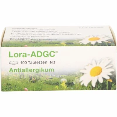 ZENTIVA PHARMA GMBH LORA ADGC Tabletten 100 St PZN03897189