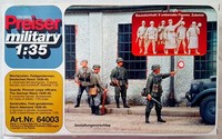 Preiser 64003 Wachposten Feldgendarmen Deutsches Reich 1939-45 1:35 Zustand 1