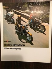 1975 Harley-Davidson NOS  Sales Brochure FX 1200 FXE 1200 FLH 1200, XL&XLCH 1000