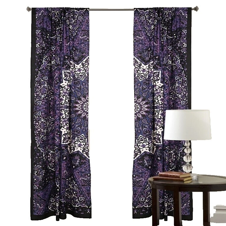 Handmade Stars Window Door Curtains