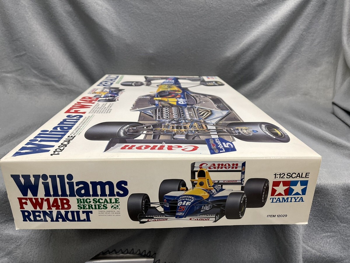 Tamiya 12029 1/12 Williams FW14B Renault #5 Nigel Mansell Tamiya 12029 1/12 Williams FW14B Renault #5 Nigel Mansell