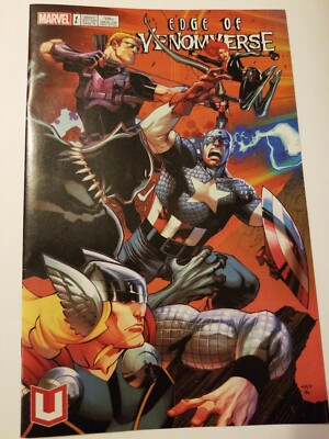 #ad Edge Of Venomverse #1 Variant Spider Man 1st Print RARE THOR Captain America $25.89