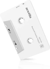 Car Audio Bluetooth Cassette Adapter, Tape Player Bluetooth 5.0 Cassette Aux Ada