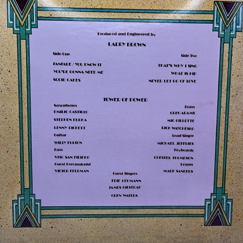 Tower of Power - Direct LP 1981 VG+/EX Limited Edition Audiophile Quality DDR - Picture 3 of 15