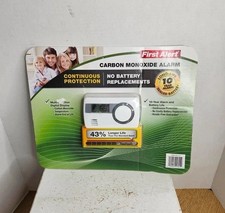 First Alert Carbon Monoxide Alarm w/ 10 Year Battery and Alarm Life New  Sealed