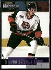 1999-00 Upper Deck Prospects Jay Bouwmeester #50 Medicine Hat Tigers