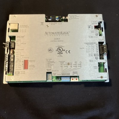Automated Logic LGR25 Microprocessor Controller 24V 0.5A Aluminum Corded