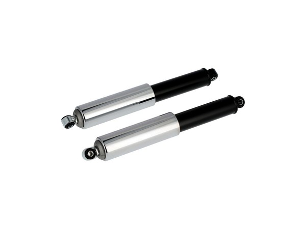 Set: Federbeine Hinten, Schwarz Und ChromhüLse, 300Mm - Simson KR51/1 Schwalbe,-image