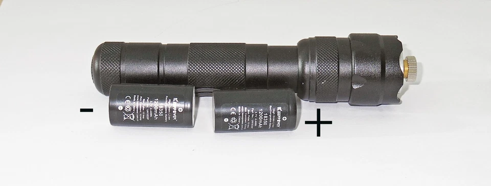 Lasermodul blau 445nm+2XAkkus,Schutzbrille,2Glaslinsen. - Bild 2 von 4