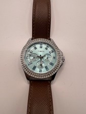 Timex Women s Crystal Bezel Watch with Light ...