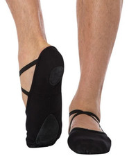 Angelo Luzio Total Stretch Canvas Ballet Shoes Adult, Style 246A size 12.5 M blk