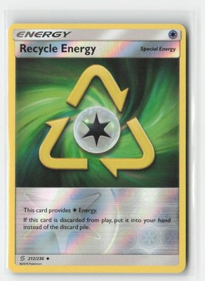 Recycle Energy 212/236 Near Mint Reverse Holofoil