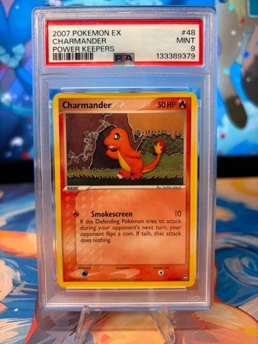 PSA 9 New Cert! Charmander 48/108 Power Keepers Regular Pokemon Card