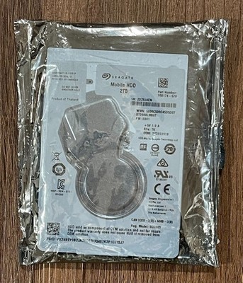 SEAGATE 2TB ST2000LM007 2.5'' SATA 5400RPM LAPTOP MOBILE HDD