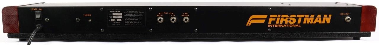 Multivox Firstman FO-999 Drawbar Organ Keyboard w/ Original Box